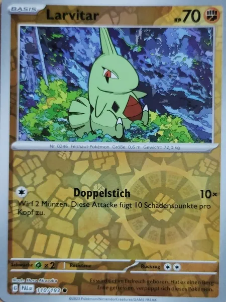 Larvitar 110/193 - Reverse Holo